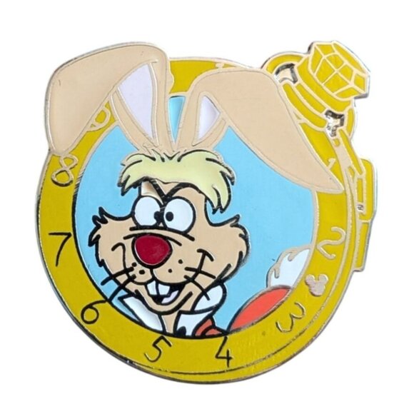 4 Disney pins Bambi Mickey Epcot 2000 John Flying Hidden Mickey March Hare - Picture 6 of 14